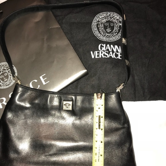 Gianni Versace Handbag with Studded Strap - Picture 3 of 8